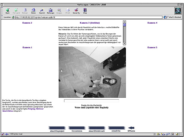 Webinterface